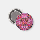 Multicolorpaisley, Schal-Print-Design Magnet (Vorderseite/Rückseite)