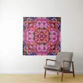 Multicolorpaisley, Schal-Print-Design Wandteppich (Beispiel)