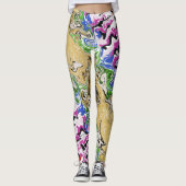 Multicolors liquidieren leggings (Vorderseite)