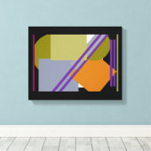 "Multicolot Modern Art" Canvas Print Leinwanddruck (Insitu (Holzboden))
