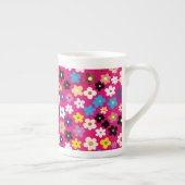 Multicolour Floral Pattern Porzellantasse (Rechts)