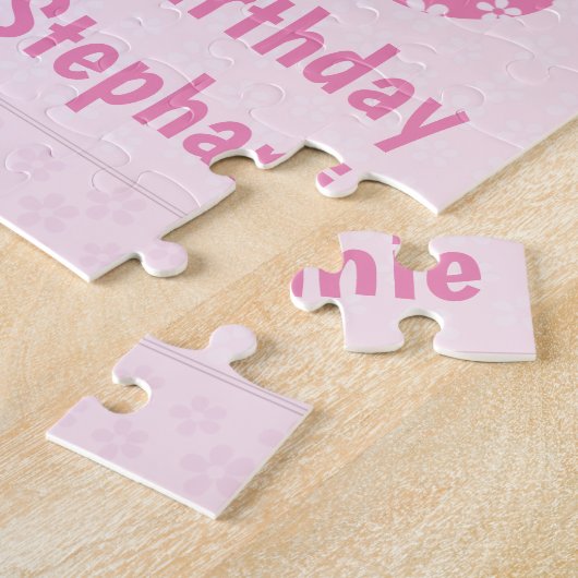 Multicultural Ballerina Happy Birthday Puzzle (Seite)