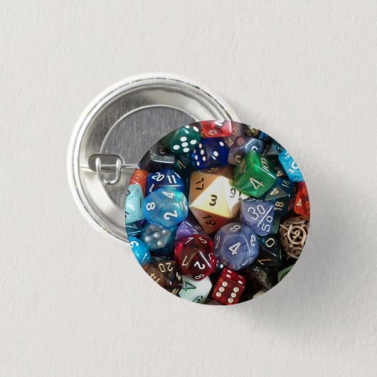 MultiDice Knopf Button (Vorne & Hinten)