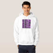 Multidimensional, über viele Dimensionen hinweg Hoodie (Vorne ganz)