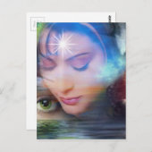 Multidimensionale Welten Postkarte (Vorne/Hinten)