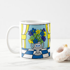 Multidoerist auf klassisch-weißer Tasse