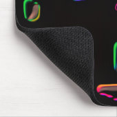 Multifarben-Muster  Mousepad (Ecke)