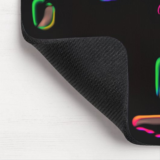 Multifarben-Muster  Mousepad (Ecke)