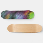 Multifarbendesign psychedelischer Kunst Skateboard (Horizontal)