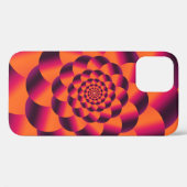 Multifarbiger psychedelischer Hintergrund, funky v Case-Mate iPhone Hülle (Rückseite (Horizontal))