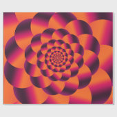 Multifarbiger psychedelischer Hintergrund, funky v Geschenkpapier (Flach)