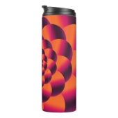 Multifarbiger psychedelischer Hintergrund, funky v Thermosbecher (Nach rechts gedreht)