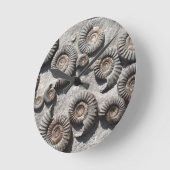Multifossile Summen aus dem Unteren Meer Runde Wanduhr (Winkel)