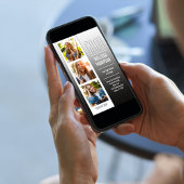 MultiFoto Moderne Graduierungspartei Einladung