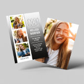 MultiFoto Moderne Graduierungspartei Einladung