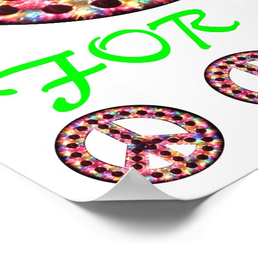 Multifrieden für alle Plakate (Ecke)