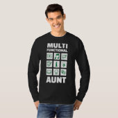 Multifunktionale Best Auntie Ever Bae Life Cool Au T-Shirt (Vorne ganz)