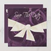 Multifunktionsband in Rose Save the Date (Vorne/Hinten)