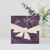 Multifunktionsband in Rose Save the Date (Stehend Vorderseite)