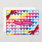 Multiherzen Postkarte (Vorne/Hinten)