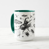 Multiinsektenbild Tasse (Vorderseite Links)