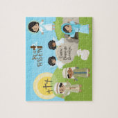 Multikulturalismus Er ist Risen Oster Puzzle (Vertikal)