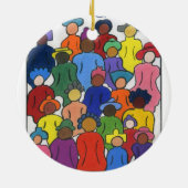 Multikulturell, Keramik Ornament (Hinten)