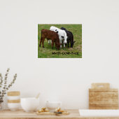 Multikulturell? Wir sind multikulturell! Poster (Küche)