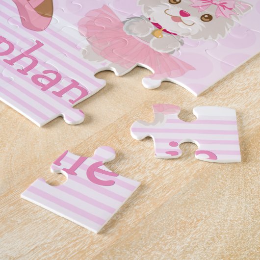 Multikulturelle Ballerina Tutu Niedlich Jigsaw Puz Puzzle (Seite)