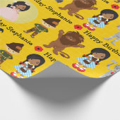 Multikulturelle Dorothy of OZ Wrapping Paper Geschenkpapier (Ecke)