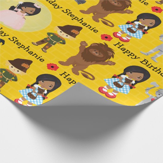 Multikulturelle Dorothy of OZ Wrapping Paper Geschenkpapier (Ecke)