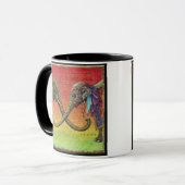Multikulturelle Elefant-Tasse: Xenophile Tasse (Vorderseite Links)