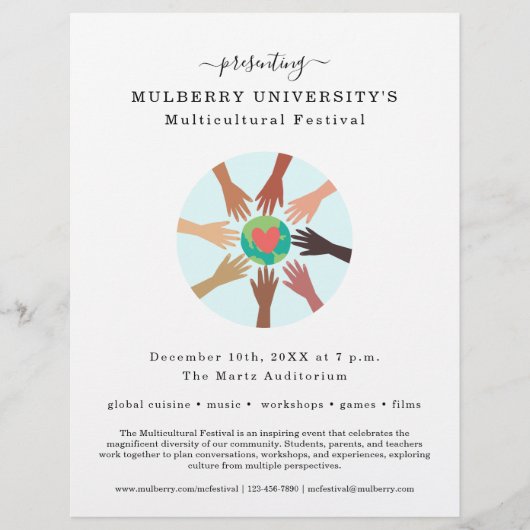 Multikulturelle Festspiele Internationale Nacht Fl Flyer (Vorne)