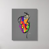 Multikulturelle Frau Leinwanddruck (Vorderseite)