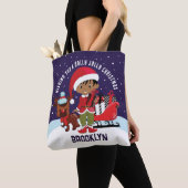 Multikulturelle Junge Personalisierte Weihnachtsfe Tasche (Von Nahem)