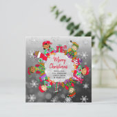 Multikulturelle kleine Niedliche Whimsikelfen Karte (Stehend Vorderseite)