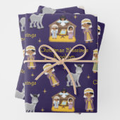 Multikulturelle Krippe Geschenkpapier Set (Beispiel)