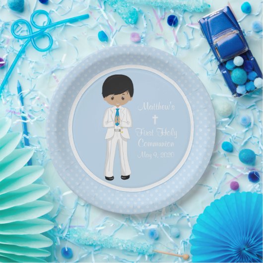 Multikulturelle Personalisierte Heilige Kommune Pappteller (Party)