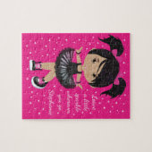 Multikulturelles Sparkle Personalisiert Puzzle (Horizontal)