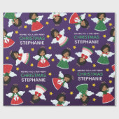 Multikulturengel Geschenkpapier (Flach)