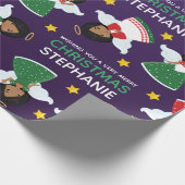 Multikulturengel Geschenkpapier (Ecke)