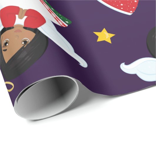 Multikulturengel Geschenkpapier (Rolleneckpunkt)