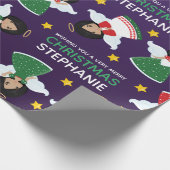 Multikulturengel Geschenkpapier (Ecke)