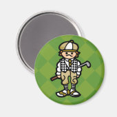 Multiliganmagnet. Magnet (Vorderseite/Rückseite)