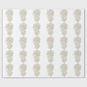 Multilingual Hakuna Matata Global Word Cloud Art Geschenkpapier (Flach)