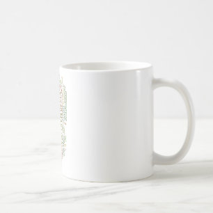 Multilingual Hakuna Matata Global Word Cloud Art Kaffeetasse