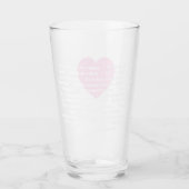 Multilingual Liebe Tumbler - Light Pink (Vorderseite)
