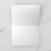 Multilingual "Thanks" Greeting Card | Customizable Dankeskarte (Innenseite)