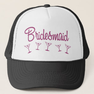 MultiMartini-Brautjungfer-Rosa Truckerkappe