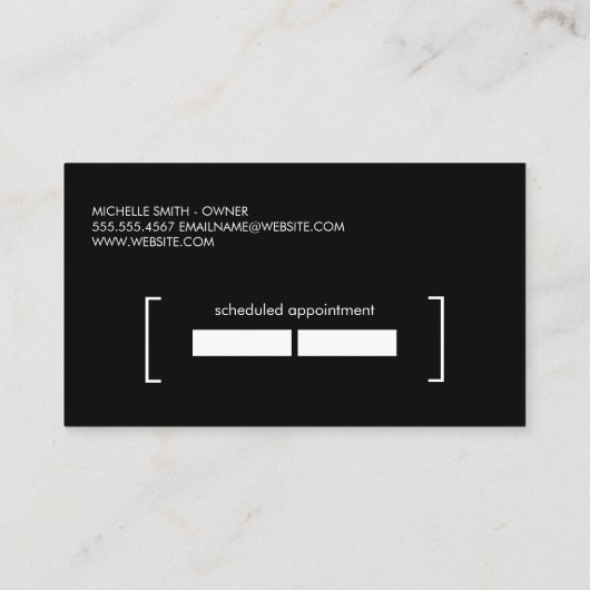 Multimedia/Ernennung Terminkarte (Rückseite)